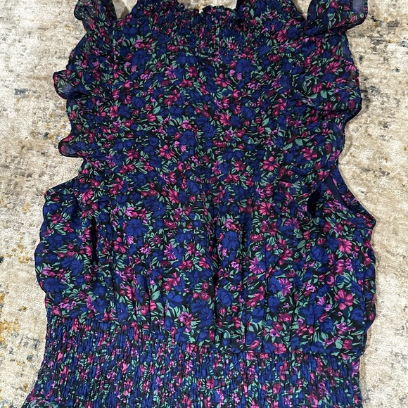 Lulus Long Ruffle Dress - Picture 2 of 3